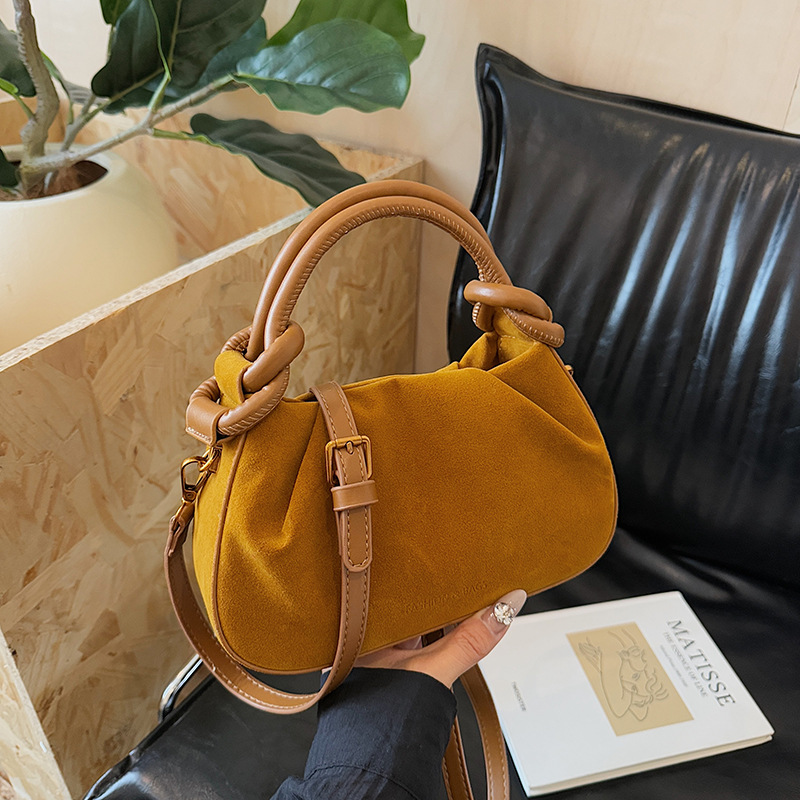 premium vintage suede handbag for women premium vintage suede handbag for women