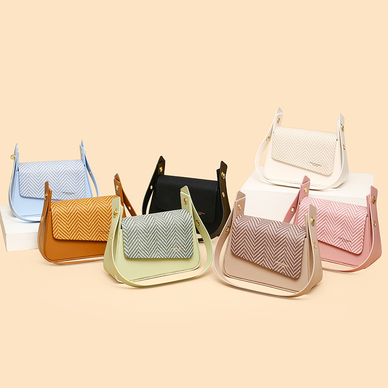 Home niche design versatile minimalist vintage women's bag